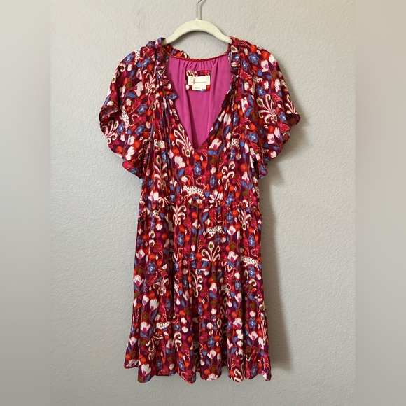 Anthropologie Dresses & Skirts - By Anthropologie Robin Tiered Mini Dress